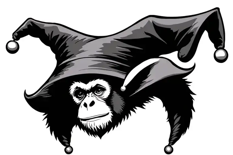 Gibbon Jester Hat