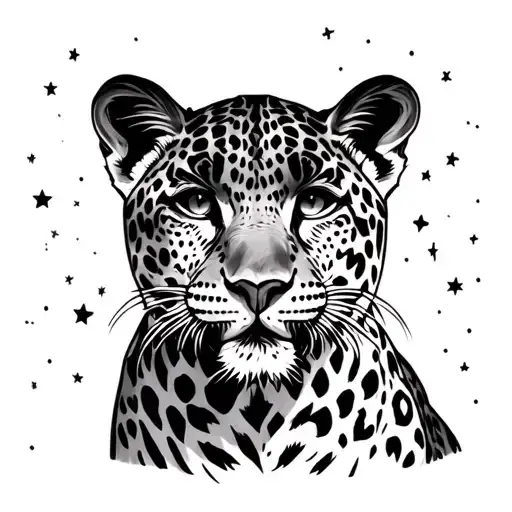 Leopardo With Stars