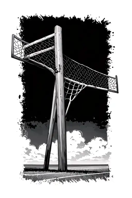 Track And Field Goal Post