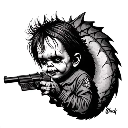 Chucky With A Draco