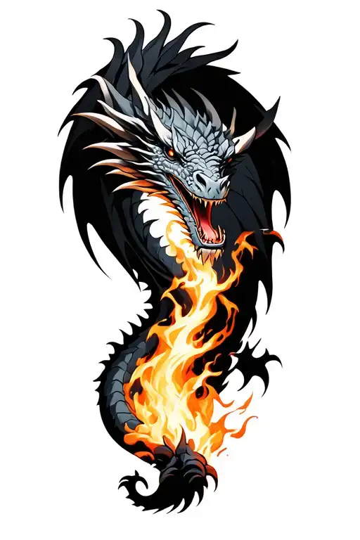 Dragon Breathing Fire