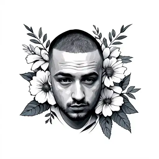 Mac Miller With Flowers