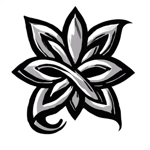 Celtic Knot Fleur De Lis