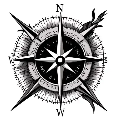Compass Tattoo About Family