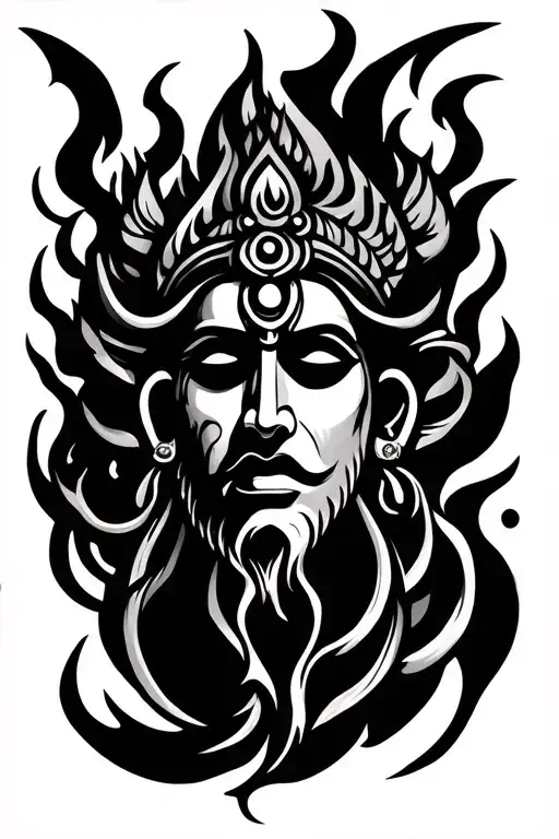 Trishul Gada And Shakti Power And Energy