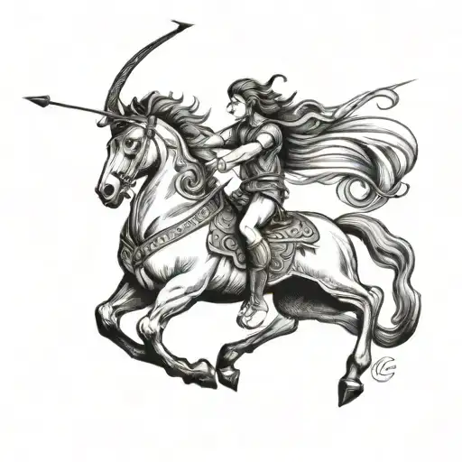 Sagittarius Centaur Bending