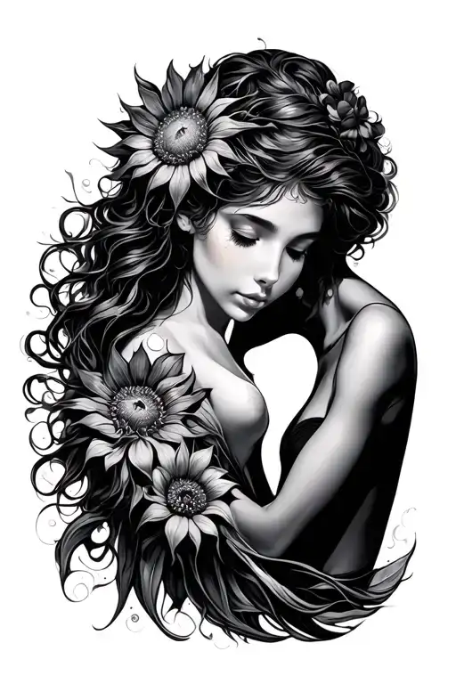 My Sunshine Eternity Intertwined Symbolizing The Client's Love