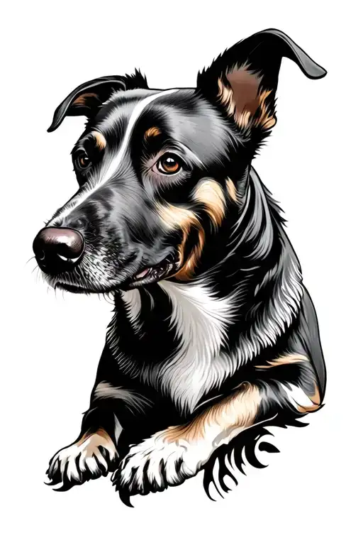 Dog And Human Interlinked