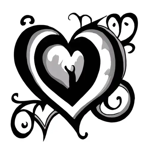 Heart Initials