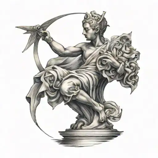 Closed Statue