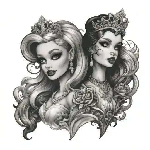 Old Barbie And Princess Vibe