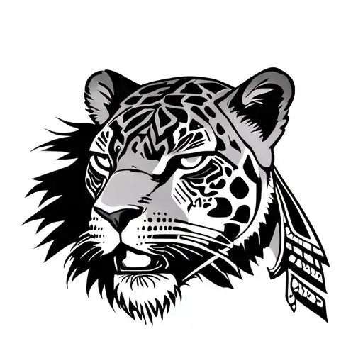 Aztec Jaguar Warrior