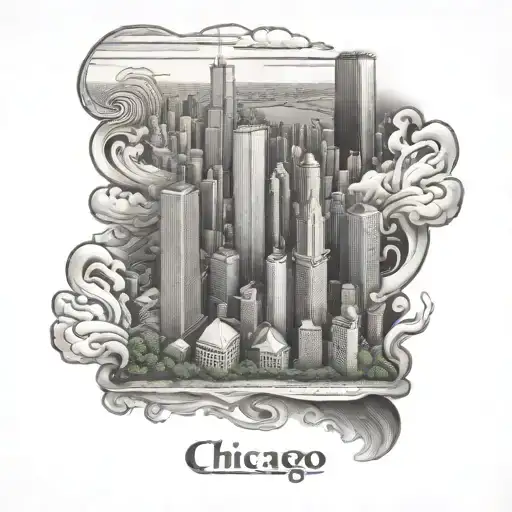 Chicago Panorama Bean City