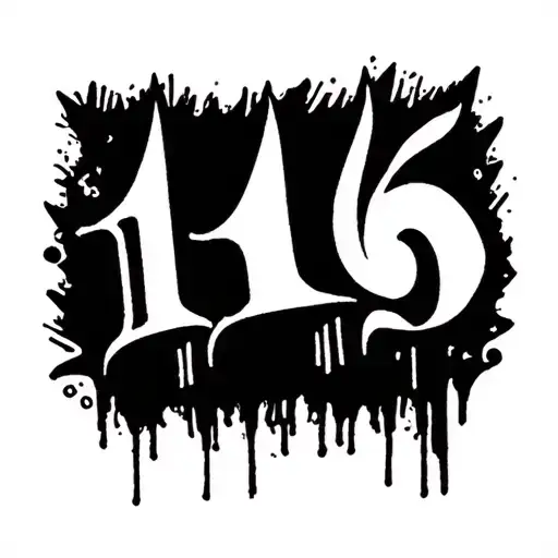 Numbers 116 In Ghetto Style