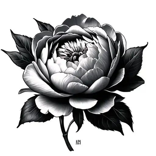 Inverse Peonia Blackout