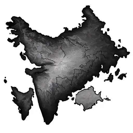 India And Nz Map