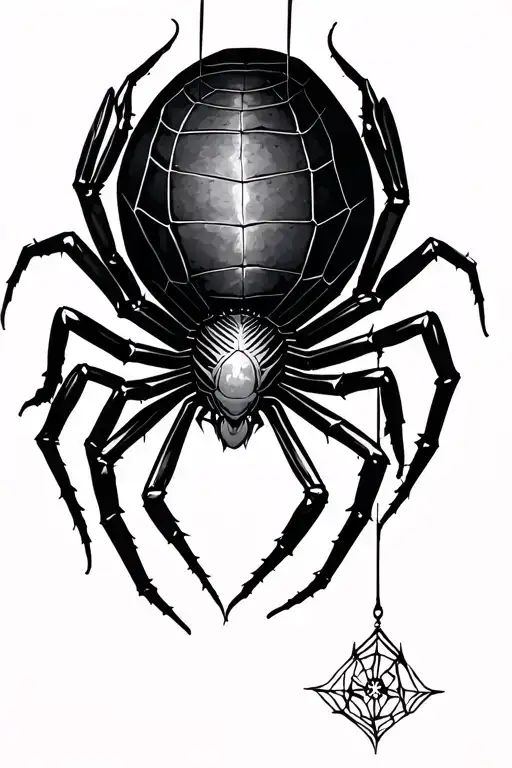 Widow Spider Hanging