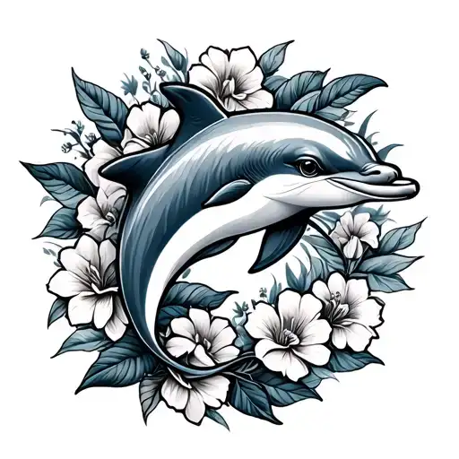 Dolphin Floral
