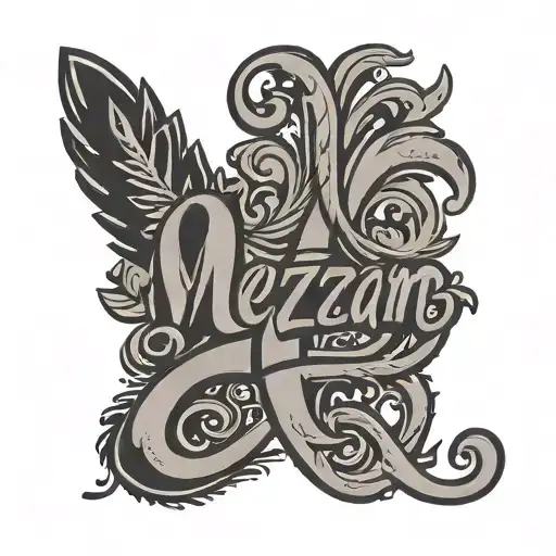 Meezaan Name Written Small