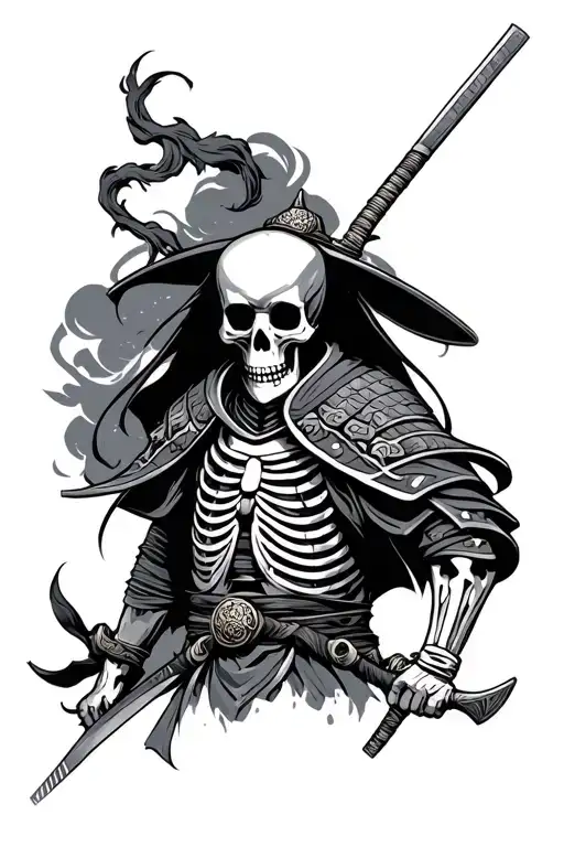 Skeleton Samurai