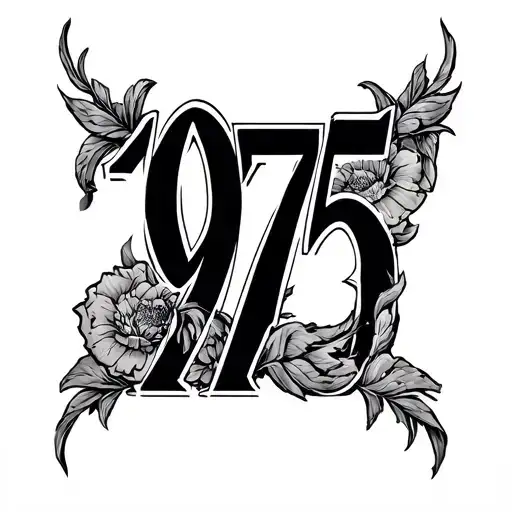 1975 Numerals