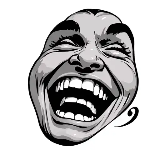 Laughing And Crying Face