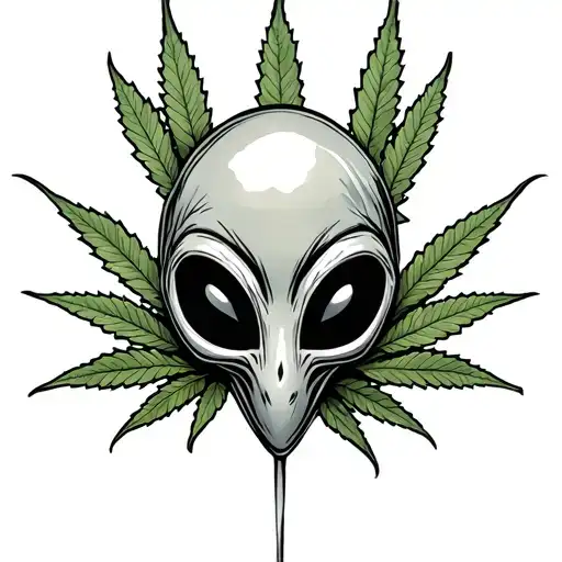 Cannabis And Alien