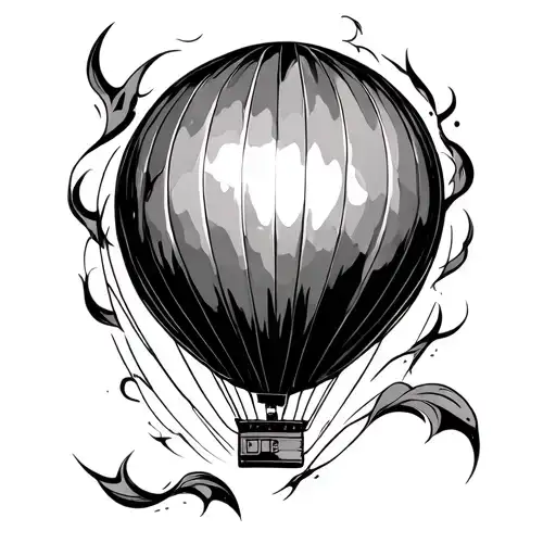 Hotair Ballon Prism Like Design