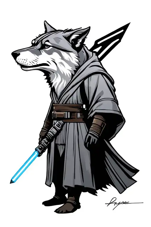 Star Wars Rebels Lothwolf And Generic Jedi Robe