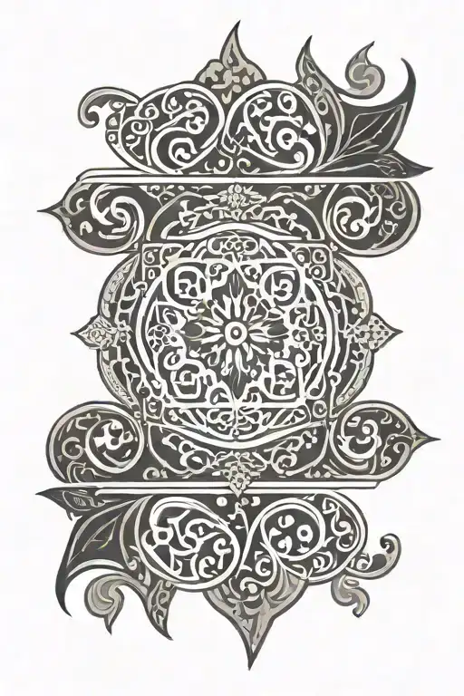 Arabic Pattern Arm Band