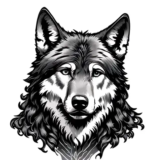 Wolf Mountain Waterfall Jesus Christ