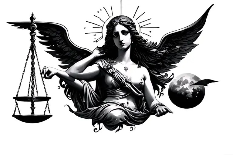Libra And Night Reimagined