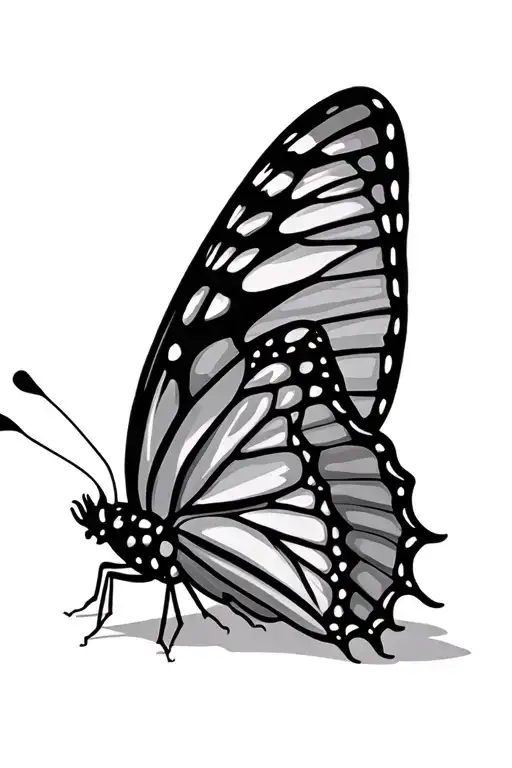 Butterfly Perched
