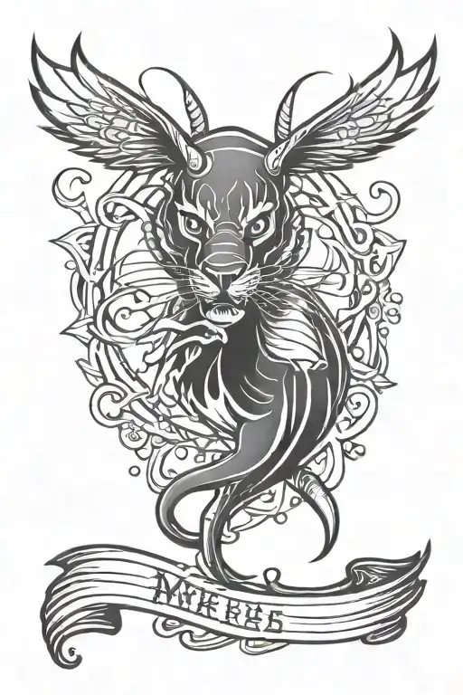 A Nice And Simple Mike Tattoo Design