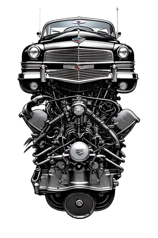 Cadillac V8 Engine 1942