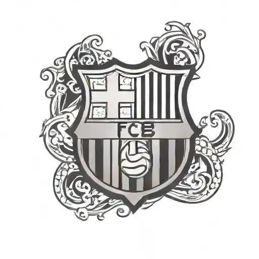 Barcelona Fc Logo Inspired