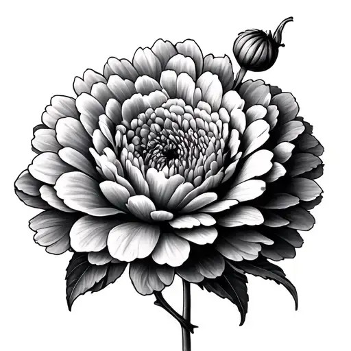 Carnation And Chrysanthemum