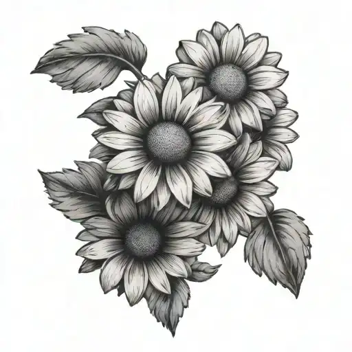 Paws Daisy Flowers Growing