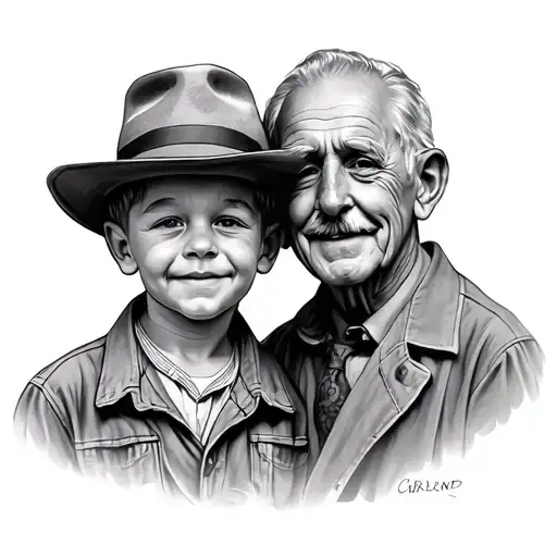 Grandpa And Grandson