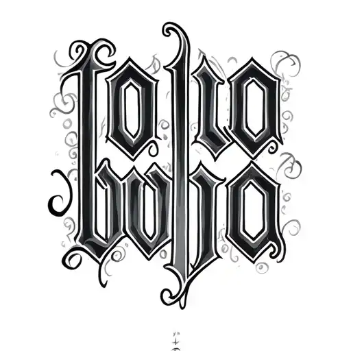 Two Word Ambigram Generator
