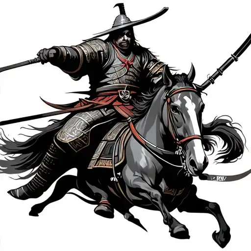 Samurai Warrior Riding