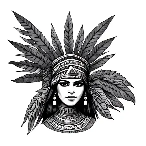 Azteca Guerrero Maya