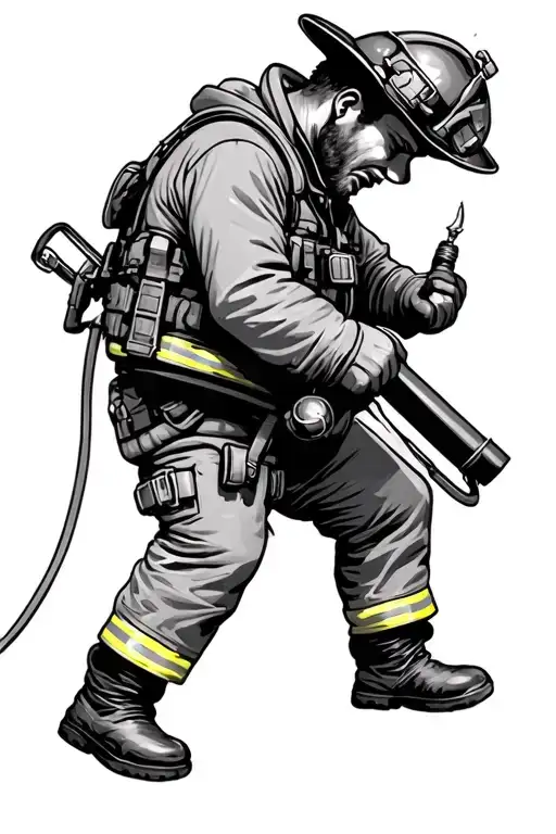 Wester Firefighters Rescuing