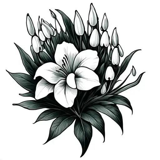 Lily Of The Valley And Bear Claw