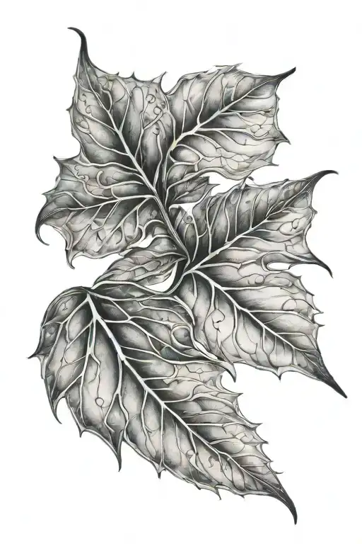 Leaf Of Lothlorien With A Magical Touch