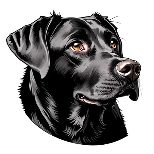 Simplified Labrador Dog