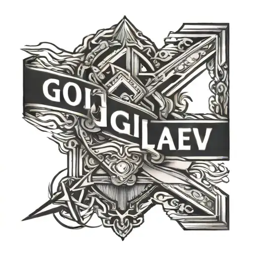 God Greater Than Highs And Lows Logo Incorporated In Armband Design