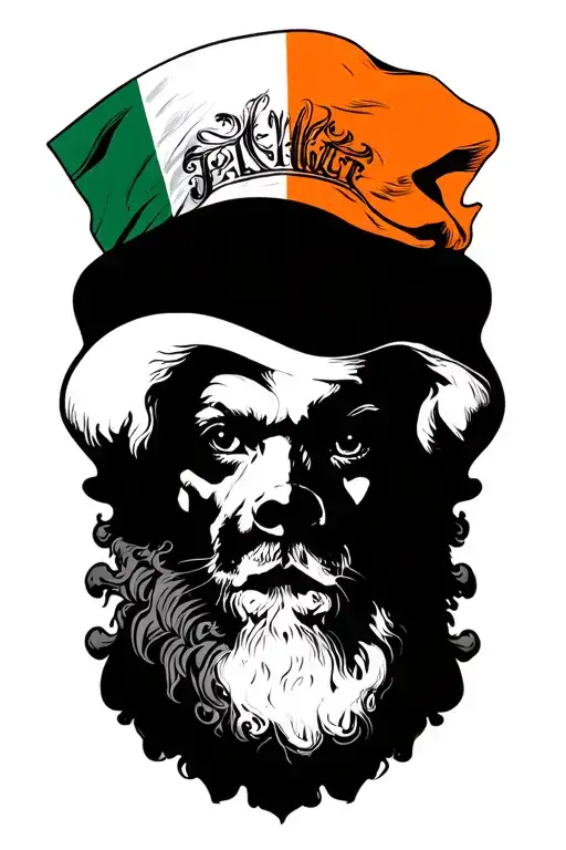 Falvey With Irish Flag Morphing