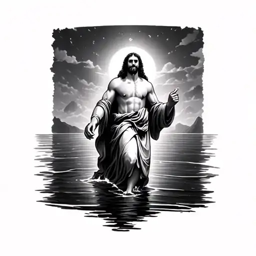 Jesus Walking On Water