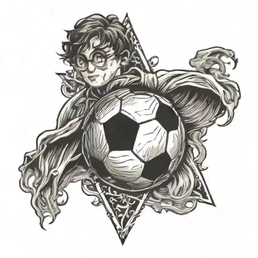 Lord Of The Ring Harry Potter Soccer Ball